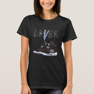 Camiseta 5 Oreo Sneaker Match Tees Loser Love Shoes Christm
