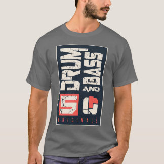 Camiseta 5 Originals DRUM AND BASS