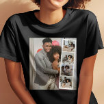 Camiseta 5 Photo Booth Modern Personalizado<br><div class="desc">Cinco camisetas personalizadas de Photo Booth Modern para que puedas personalizar con tus propias fotografías de Ricaso CAMBIA LAS FOTOS DE LA MUESTRA A TU PROPIA</div>