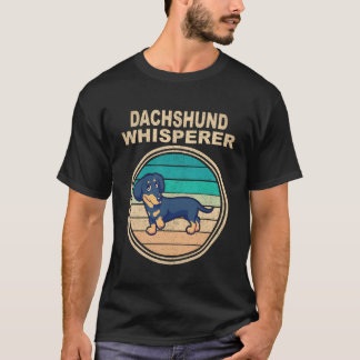 Camiseta 5 Sabueso de Dachshund Vintage