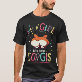 Camiseta 5 Solo Una Chica Que Ama Corgi