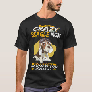 Camiseta 5 Soy la loca Beagle Mom