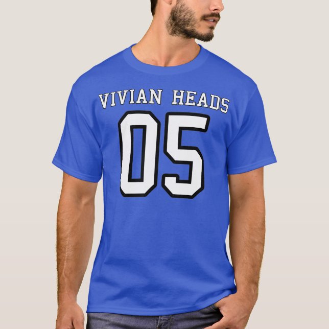 Camiseta 5 Vivian Heads - Vivian Tris (Anverso)