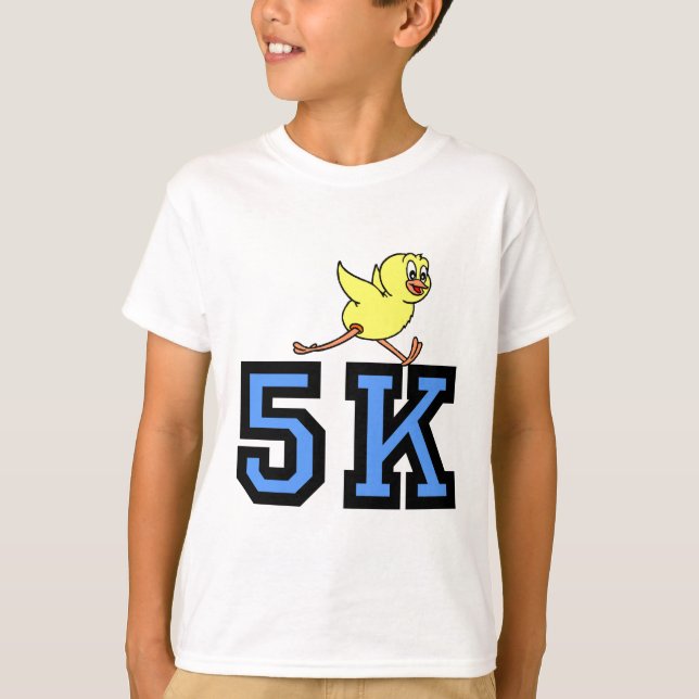Camiseta 5K lindo (Anverso)