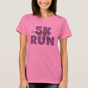 Camiseta 5K Run Purple