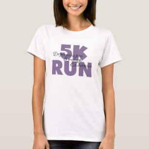 Camiseta 5K Run Purple