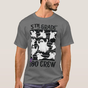 Camiseta 5th Grade Boo Crew Teacher Student Team Spooky Bab