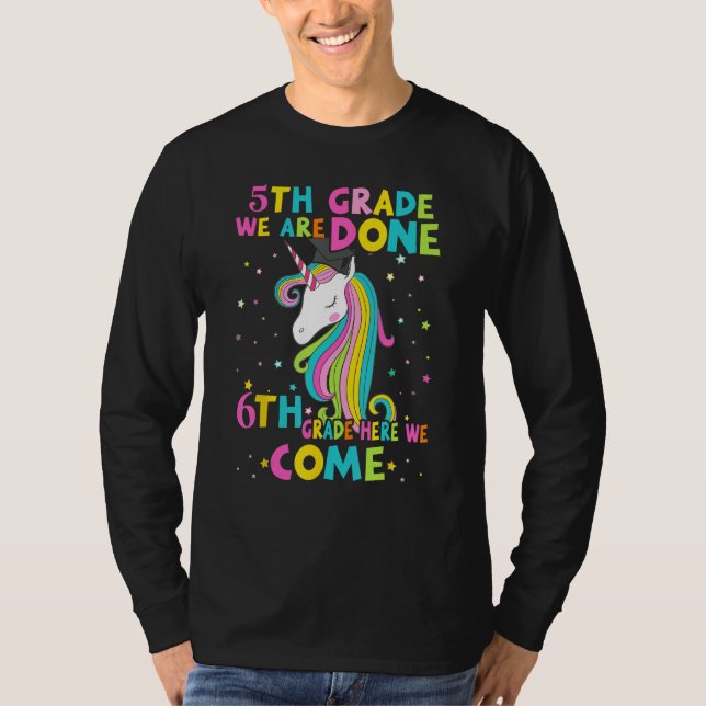 Camiseta 5TH GRADE Graduation Magical Unicorn 6TH GRADE Her (Anverso)