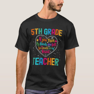 Camiseta 5th Grade Teacher Appreciation Week Back to School
