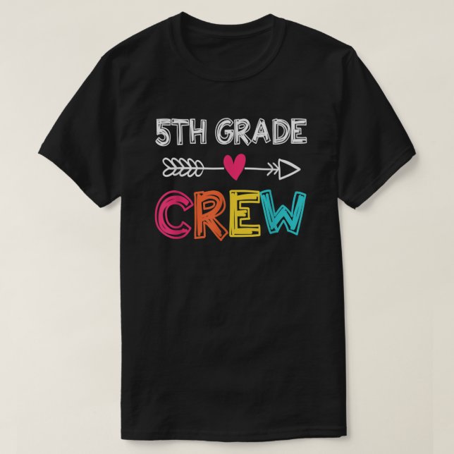 Camiseta 5th Grade Teacher T-Shirt Back To School 5th Grade (Diseño del anverso)