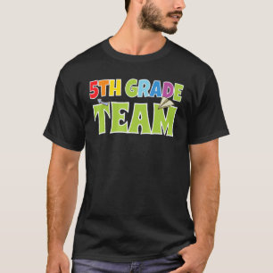 Camiseta 5th Grade Team Boys Fifth Grade 5th Class School