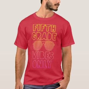 Camiseta 5th Grade Vibes Tshirt Son Back to School Daughter