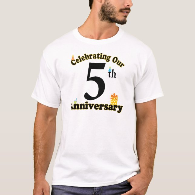 Camiseta 5to Aniversario (Anverso)