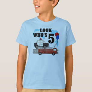 Camiseta 5to cumpleaños de los héroes diarios