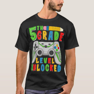 Camiseta 5to Quinto Grado Desbloqueado Regreso a la Escuela