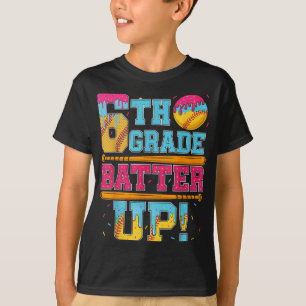 Camiseta 6º grado Batter Up Softball Basketball B