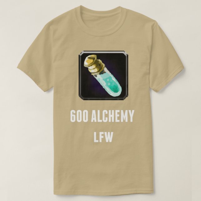 Camiseta 600 Alquimia LFW (Diseño del anverso)