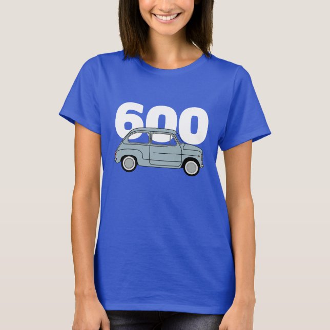 Camiseta 600 azul (Anverso)