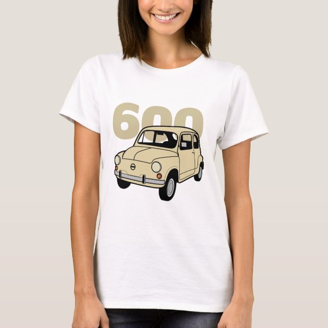 Camiseta 600 beige v2 (Anverso)
