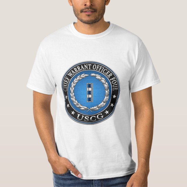 Camiseta [600] CG: Oficial Jefe de Orden 4 (CWO4) (Anverso)
