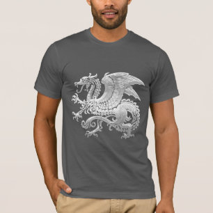 Camiseta [600] Dragón islandés, Landvættir [plata]