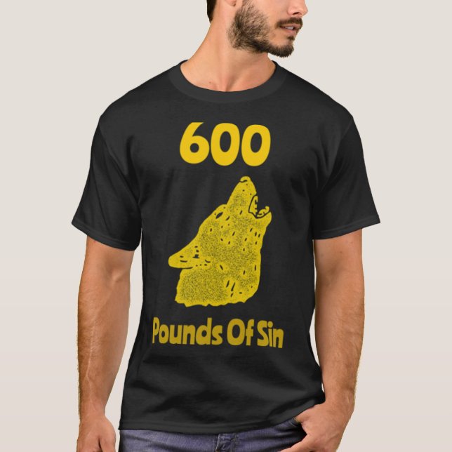 Camiseta 600 libras de Sin Classic T-Shirt (Anverso)
