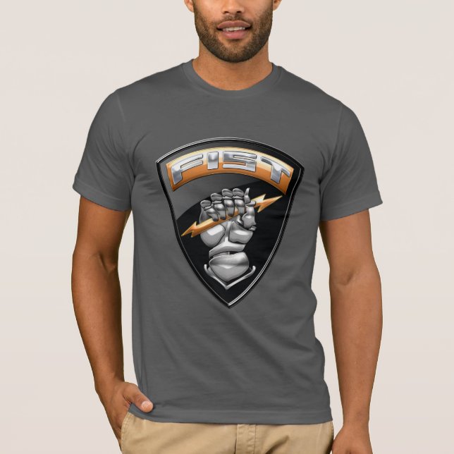 Camiseta [600] Observador delantero (PUÑO) [emblema] (Anverso)