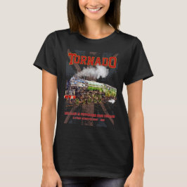 Camiseta 60163 Tornado Vintage Steam Train Locomotive