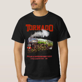 Camiseta 60163 Tornado Vintage Steam Train Locomotive