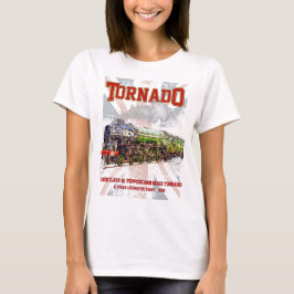 Camiseta 60163 Tornado Vintage Steam Train Locomotive