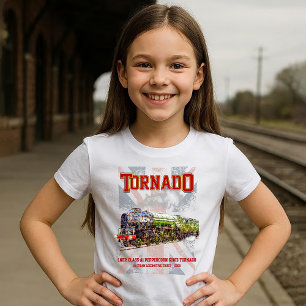 Camiseta 60163 Tornado Vintage Steam Train Locomotive