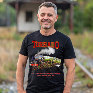 Camiseta 60163 Tornado Vintage Steam Train Locomotive
