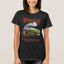 Camiseta 60163 Tornado Vintage Steam Train Locomotive