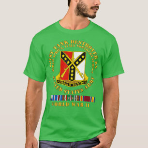 Camiseta 601st Tank Destroyer Bn DUI EUR SVC WII