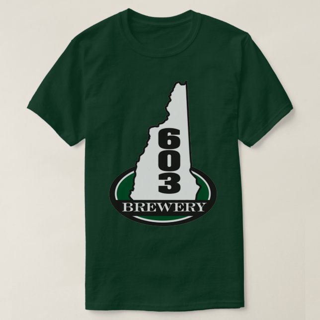 Camiseta 603 cervecería (Diseño del anverso)