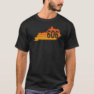 Camiseta 606 Mapa de Kentucky Morehead Pikeville Middlesbor