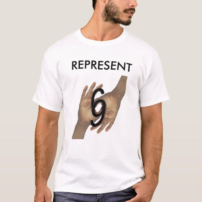 CAMISETA 609, REPRESENTAN (Anverso)