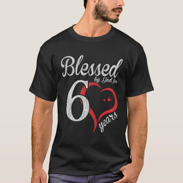 Camiseta 60.ª Bendición De Dios Feliz (Anverso)