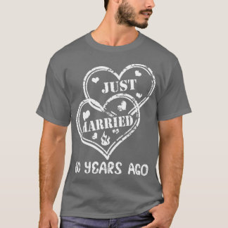 Camiseta 60.ª Boda Aniversario Pareja recién Casada 60 Ye