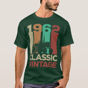 Camiseta 60.ª criadora de cumpleaños 1962 Retro Vintage