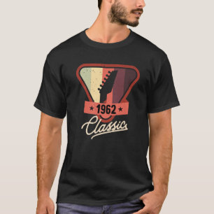 Camiseta 60.ª Guitarista Vintage Tees Classic