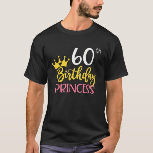 Camiseta 60.ª Princesa Nacida Funny Cumpleaños de 60 años