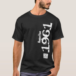 Camiseta 60.º cumpleaños 1961 Leyendas de nombres Vintage c