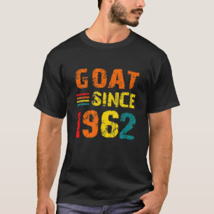 Camiseta 60.º Cumpleaños Cabra De 60 Años Desde 1962