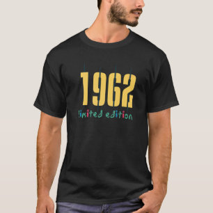 Camiseta 60.º cumpleaños damas hombres 60 años 1962 19