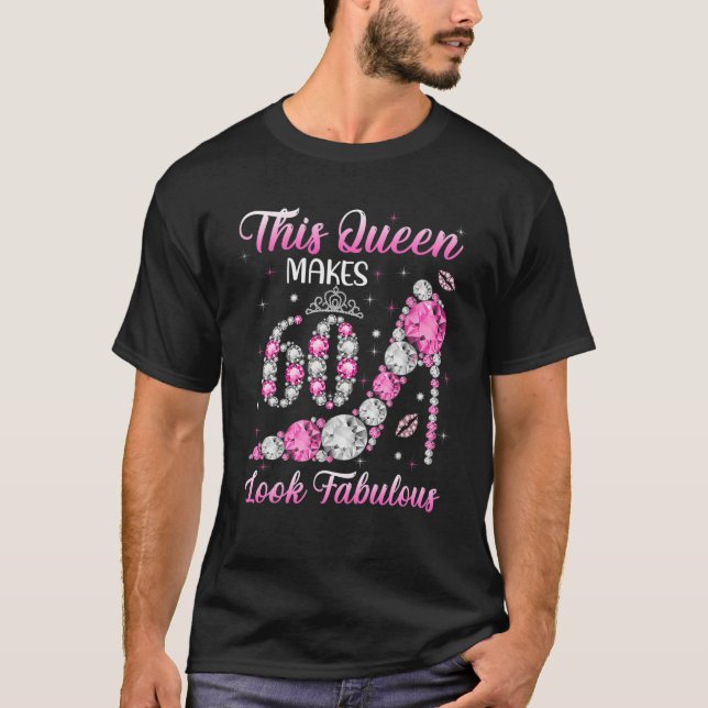 Camiseta 60.º Cumpleaños De Las Mujeres Queens 1962 Alta De (Anverso)