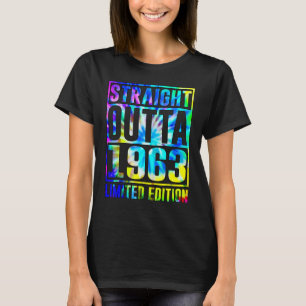 Camiseta 60.º cumpleaños en las afueras de 1963