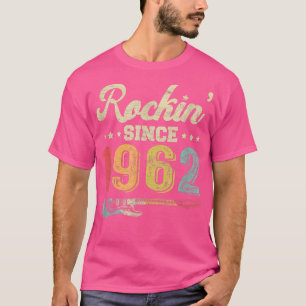 Camiseta 60.º cumpleaños Guitarra Rockin desde 1962 Gui