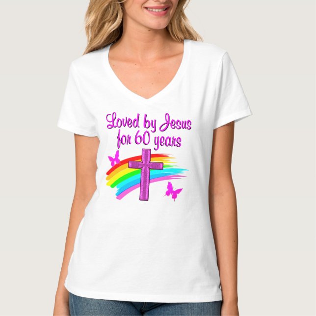 CAMISETA 60.º DIOS AMANTE (Anverso)