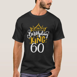 Camiseta 60.º Nacimiento Rey 60 Años Ideas Fiestas Para Hol